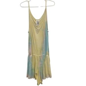 ERGE Pastel Tie-Dye Romper - Sleeveless Casual Playsuit